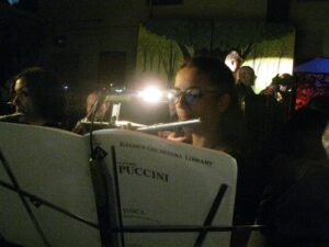 Me playing flute and piccolo in my favorite opera, Tosca!