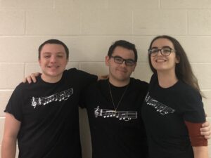 Me and my friends Justin and Christian wearing our Licc shirts!