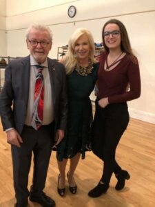 Me with Sir James Galway and Lady Jeanne Galway!