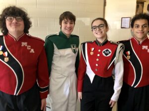 Me before playing flute and piccolo in the Susquehanna University Honors Band!