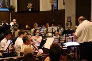 Me playing flute in the Rockland County Concert Band!