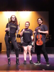 Me and my best friends Heather and Alex after our Friday show of Chicago with New Generation Theatre!